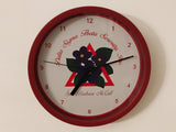 Delta Sigma Theta Wall Clocks
