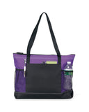 Personalized Deluxe Zippered Tote